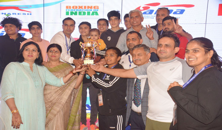 Railways and Haryana teams won the most gold in the National Women's Boxing Championship