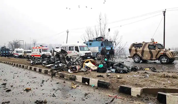 Pulwama attack accused Jaish terrorist Ashiq Nengru's illegal house bulldozed