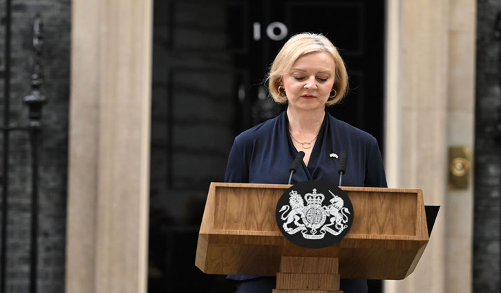 Liz Truss resigns as UK Prime Minister