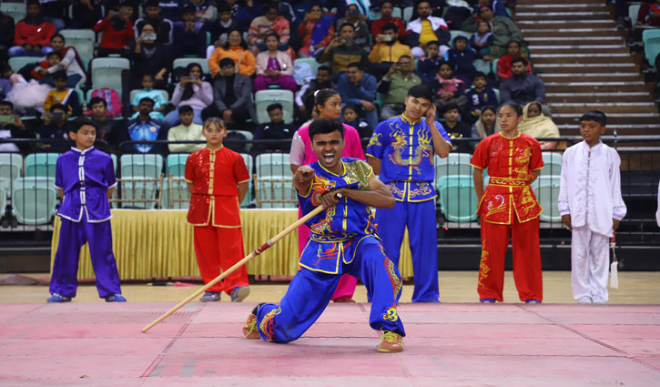 Grand opening of 20th Delhi State Wushu Competition