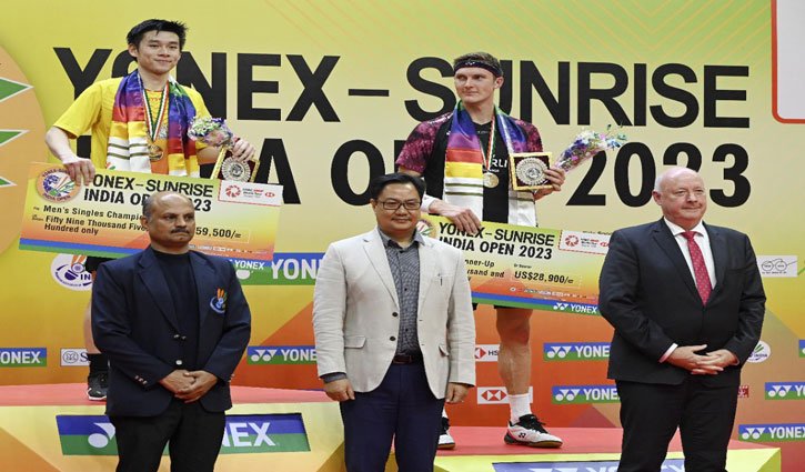 Kunlavut Vitidsarn, Ann Se Young won India Open Badminton title