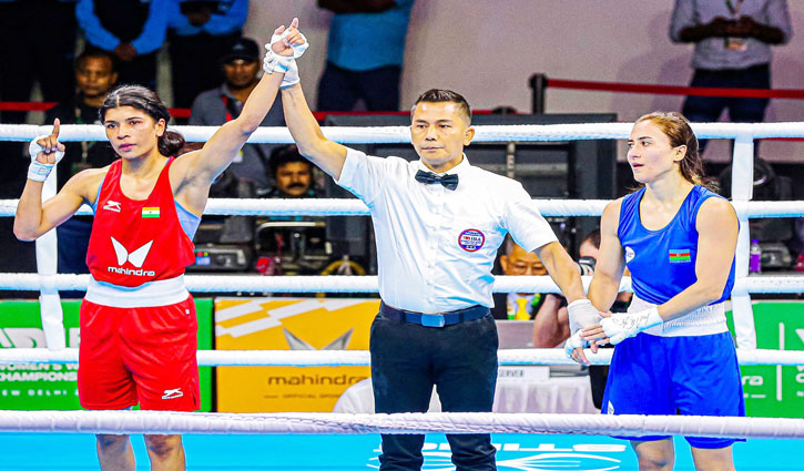 Women's World Boxing Championships: Nikhat starts with a bang; Sakshi and Nupur also won