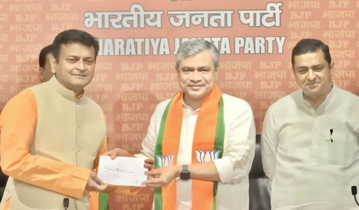 Expelled JDU leader Ajay Alok joins BJP