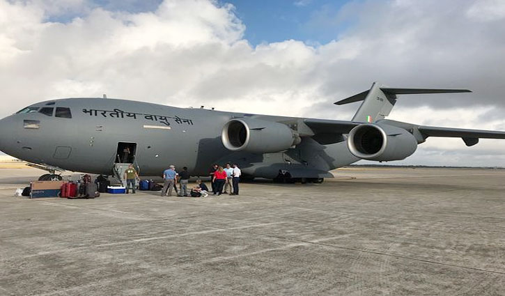 IAF's C-17 Globemaster stuck on Leh runway due to technical snag, flight canceled