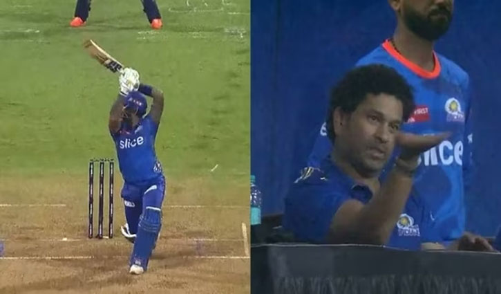 Suryakumar Yadav hit Shami for a six, Sachin Tendulkar's reaction went viral