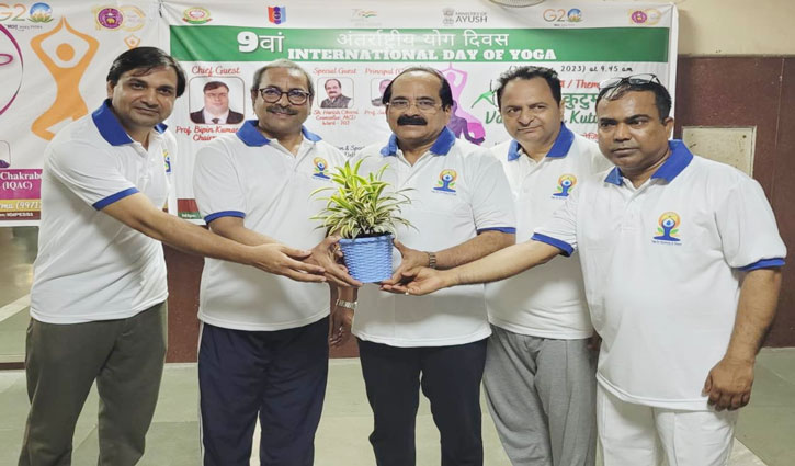 Indira Gandhi Institute of Physical Education and Sports Sciences celebrated International Yoga Day