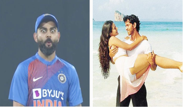 Virat Kohli said, 'I went crazy after watching Hrithik Roshan's film Kaho Naa Pyaar Hai'