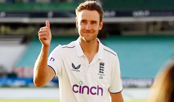 Cricket world shocked by England pacer Stuart Broad's retirement announcement