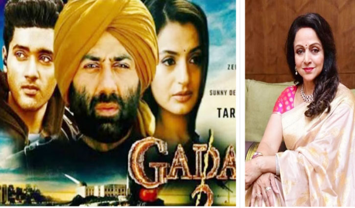 Gadar 2 'a good message for India and Pakistan': Hema Malini praises Sunny Deol