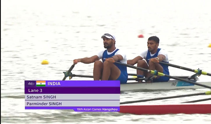 Asian Games: Indian rowers qualify for men's double sculls, lightweight double sculls finals