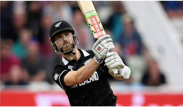 Kane Williamson is the third New Zealand batsman to score 1000 runs in the World Cup.