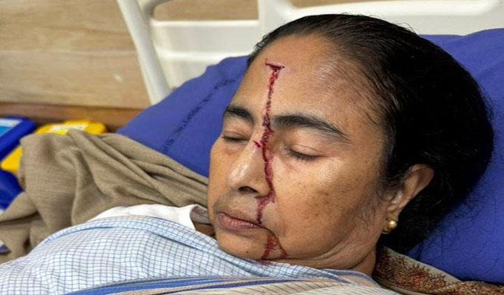 Trinamool Congress chief Mamata Banerjee injured, admitted to hospital