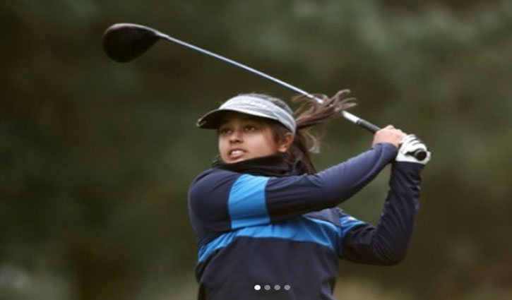 Indian teenage golfer Zara Anand shares lead at Queen Sirikit Cup