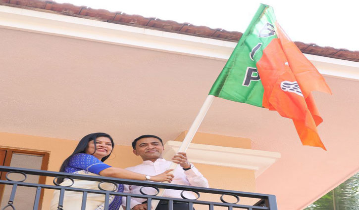 BJP flag is the pride of thousands of workers like me: Pramod Sawant