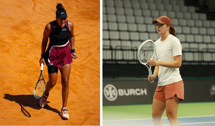 Iga Swiatek and Naomi Osaka will compete in the French Open today