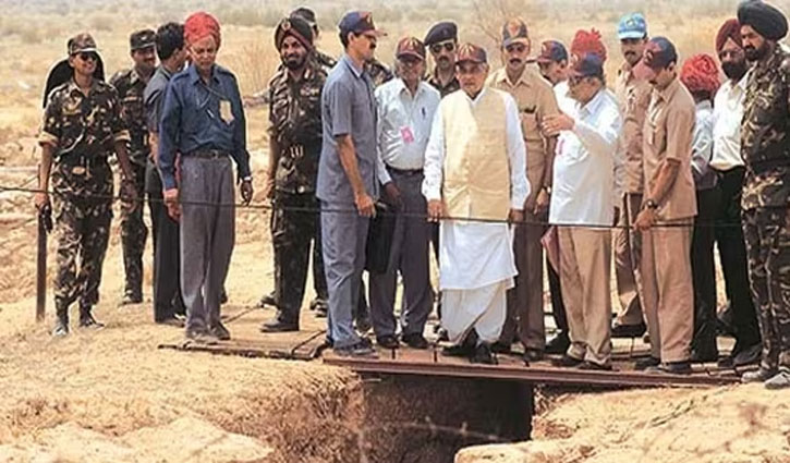 Buddha is still smiling...on this day India tested its atomic bomb