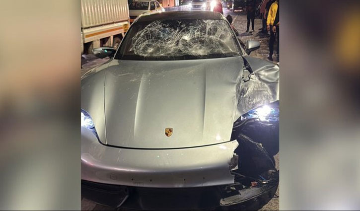 Pune Police arrests father of 17-year-old boy who crushed two people with Porsche car