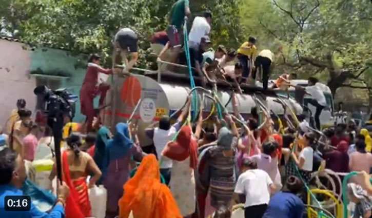 Amid scorching heat in Delhi, the government approached the Supreme Court demanding more water from neighboring states