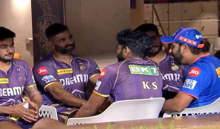 After 'leaked chat' with Abhishek Nair, Rohit Sharma's picture in KKR dressing room now goes viral, fans shocked