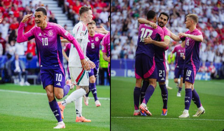 Germany entered the knockout round of Euro Cup after defeating Hungary 2-0