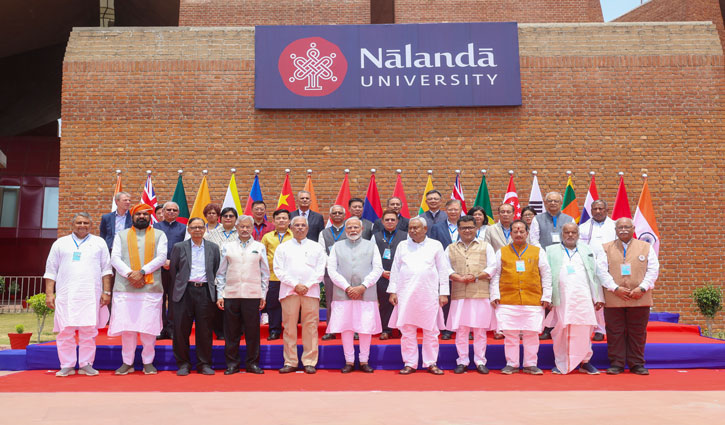 Books can be burnt, but not knowledge: PM Modi said at the inauguration of Nalanda University