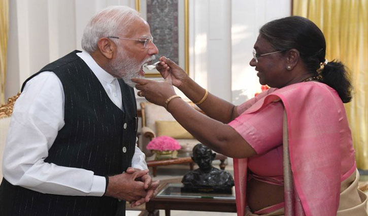 President Draupadi Murmu invites Narendra Modi to form the government, swearing-in ceremony on June 9