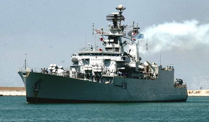 INS Brahmaputra damaged in fire, junior sailor missing