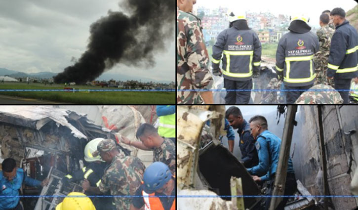 18 people died in plane crash in Kathmandu, pilot's condition critical