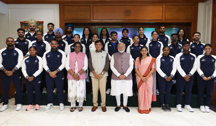 Olympic-bound athletes will make country proud: PM Modi