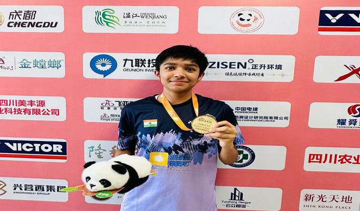 Tanvi Patri crowned U15 champion at Badminton Asia Junior Championships