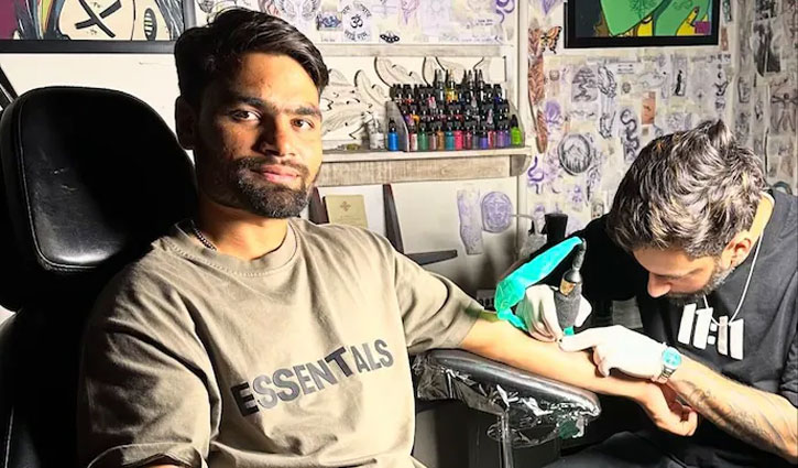 Rinku Singh gave the 'Gods Plan' tattoo Gudbai ahead of T20is vs. 3-match T20is vs.