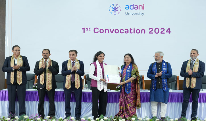 Adani University celebrates its first convocation