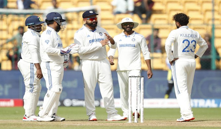 India in a weak position after being bowled out for 46 in Bengaluru Test, New Zealand takes lead of 134 runs