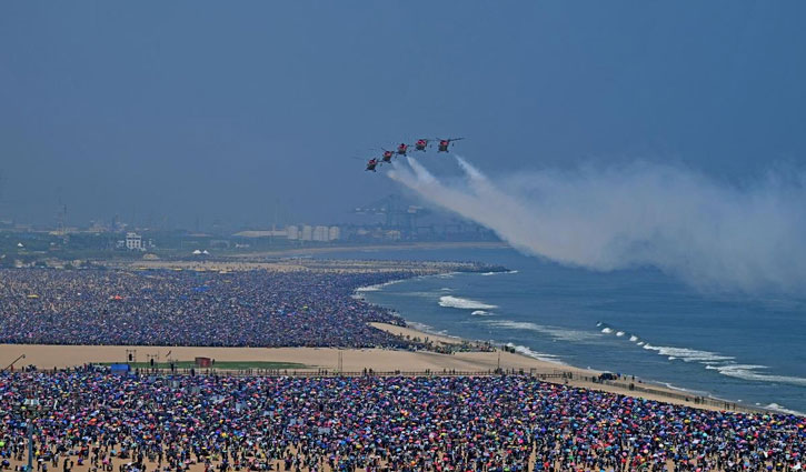 Five spectators die at Chennai Air Show: rhetoric between political parties