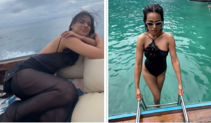 Actress Nia Sharma shared a video of her vacation, her bikini post went viral