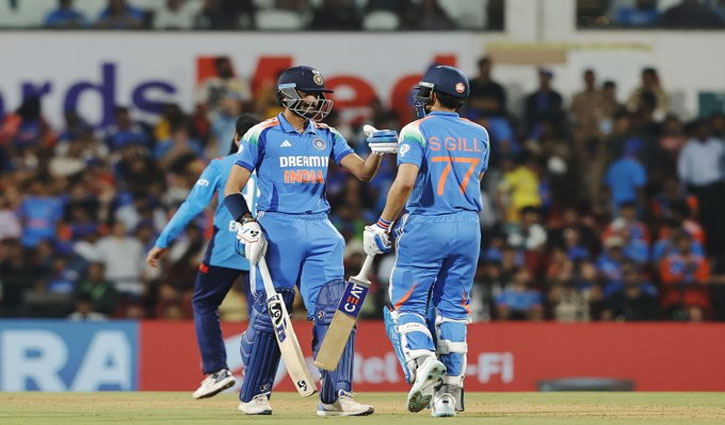 Disappointing on Rohit Sharma's return, India secures a stunning win in the first ODI against England