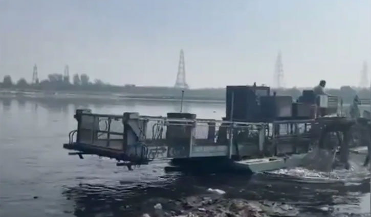 Yamuna cleaning campaign started in Delhi even before the swearing in of BJP government