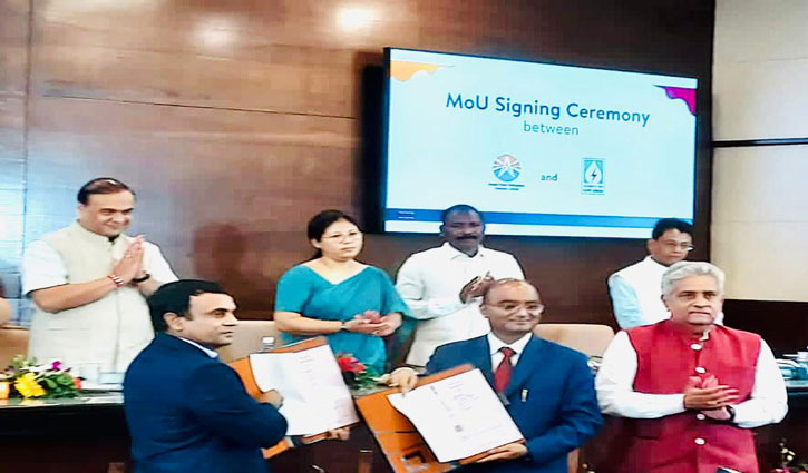 SJVN signs MoU for 1000 MW floating solar projects in Assam