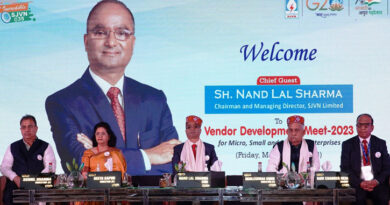 Shri Nand Lal Sharma, CMD, SJVN inaugurates vendor development meet for MSMEs
