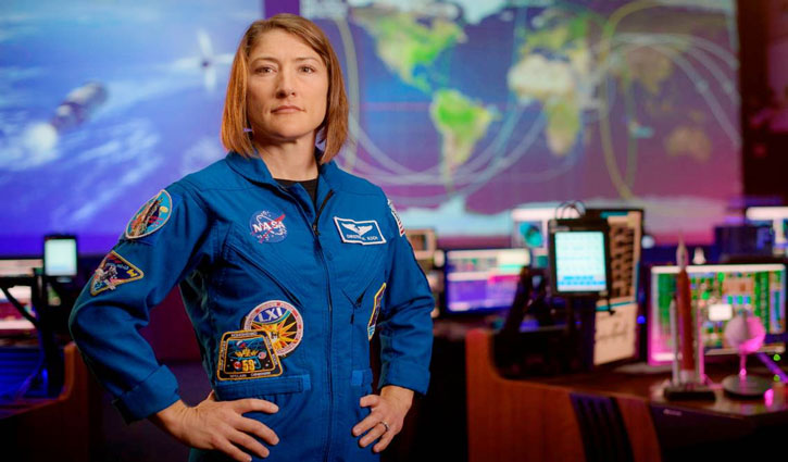 Astronaut Christina Koch will be the first woman to walk on the Moon