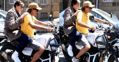 Stuck in traffic, Amitabh Bachchan took a lift from a fan, reached the shoot on a bike