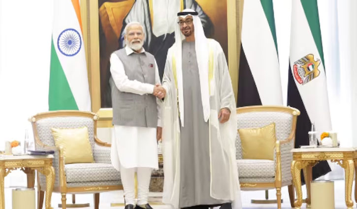 PM Modi meets UAE President in Abu Dhabi, announces to start trade agreement in their respective currencies of both the countries