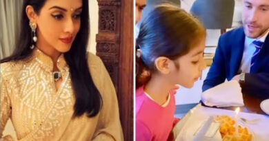 Asin once again shared the picture of daughter Arin's sixth birthday on Instagram.