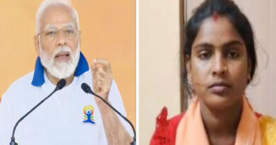 PM Modi talks to Sandeshkhali woman Rekha Patra, praises her by calling her "Shakti Swaroopa"