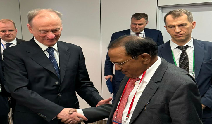 National Security Advisor Ajit Doval met Russian counterpart Nikolai Patrushev, discussed cooperation against terrorist funding.