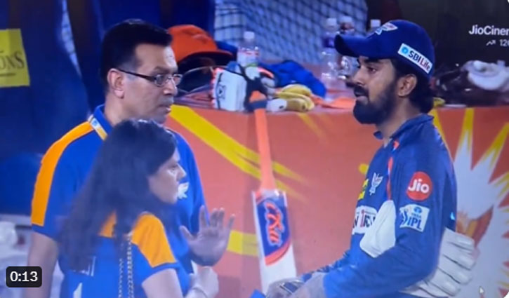 Video of LSG owner's conversation with captain KL Rahul after losing the match goes viral