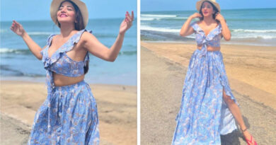 Actress Monalisa shared a picture in beach wear, fans said she set her on fire