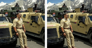 Rohit Shetty shared a picture of the shooting of 'Singham 3' going on in Jammu and Kashmir