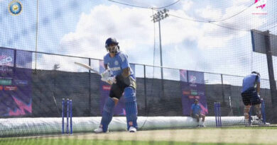 Before the T20 World Cup practice match, Team India sweated it out, focussed on batting and fielding