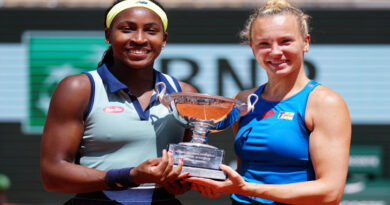 French Open Coco Gauff and Katerina Siniakova won the women's doubles title